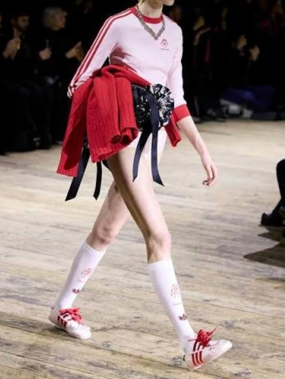 SOLD OUT! Simone Rocha x Adidas pink taekwondo ballerina leather flats sz 9.5US
